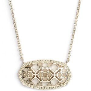 New - Kendra Scott Gold 'Dollie' Pendant Necklace